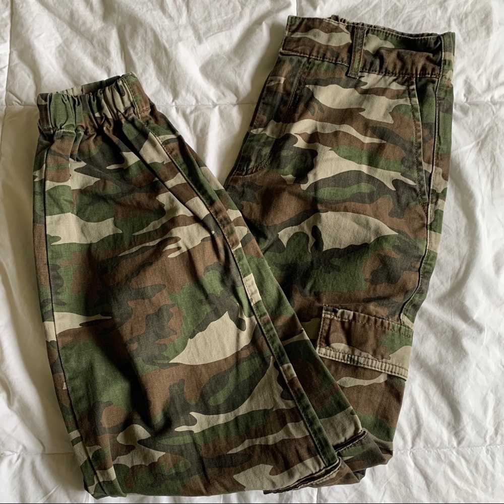 Camo Pants Jogger Cargo